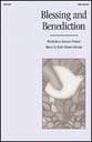 Blessing and Benediction SATB choral sheet music cover